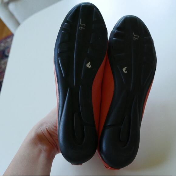 Paul Mayer Attitudes Made in Spain Ballet Flat Cap Toe Orange 5.5 - Picture 5 of 12